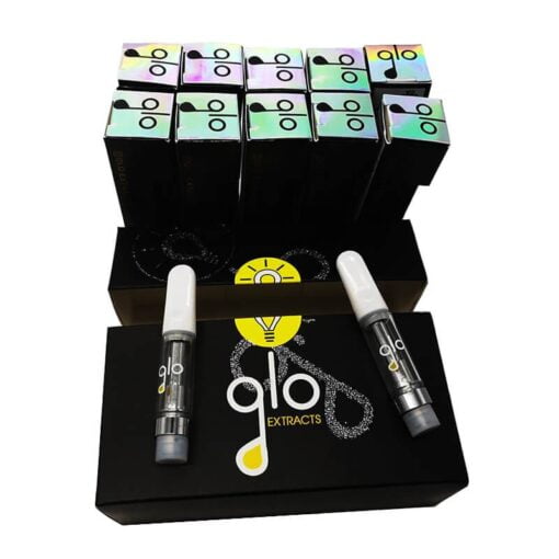 Glo Carts Sativa Flavors 1g Each